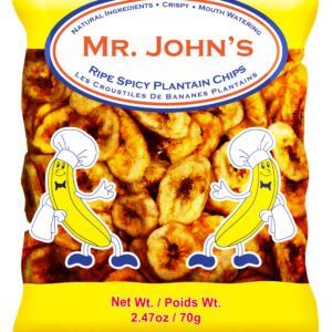 Mr Johns Plantain Chips (Ripe)