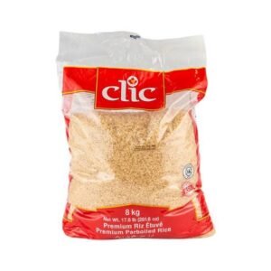 Clic Premium Parboiled Rice 8kg